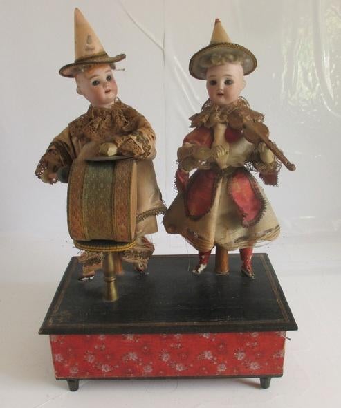 ancien automatemusique  poupées porcelaines  Schoenau, Antiquités & Art, Antiquités | Jouets, Enlèvement