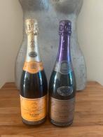 2 champagne Veuve Clicquot carte d’or 1975+ bicentenaire, Verzamelen, Ophalen of Verzenden, Zo goed als nieuw, Champagne