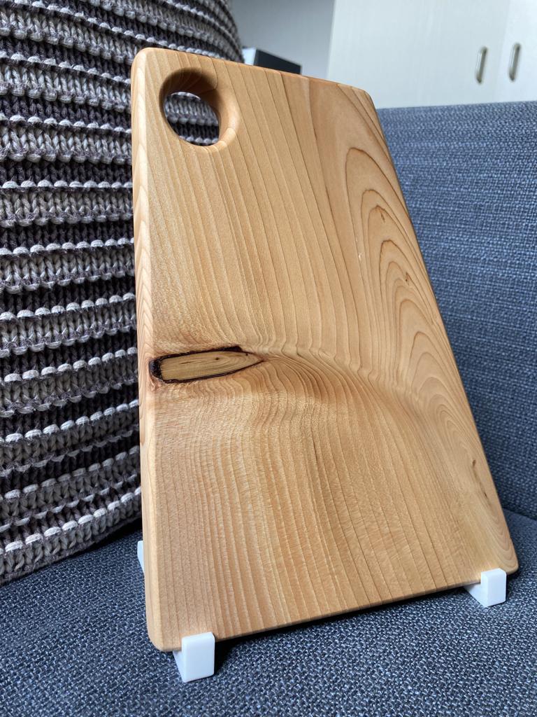 Handgemaakte houten serveerplank, Ophalen of Verzenden, Nieuw