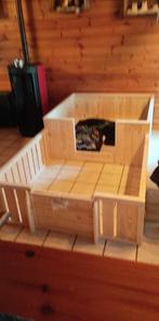 Nieuwe grote houten Werpkist met uitbreiding zeer sterk 275€, Ophalen