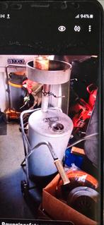 Garage uitrusting olie opvang kar., Ophalen of Verzenden, Gebruikt