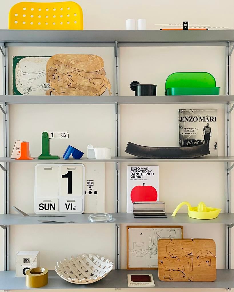 Gezocht: Enzo Mari objecten, Ophalen