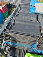 Tuiles allegra, Bricolage & Construction, Tuiles & Revêtements de toit, Enlèvement, Comme neuf, Noir, Tuiles