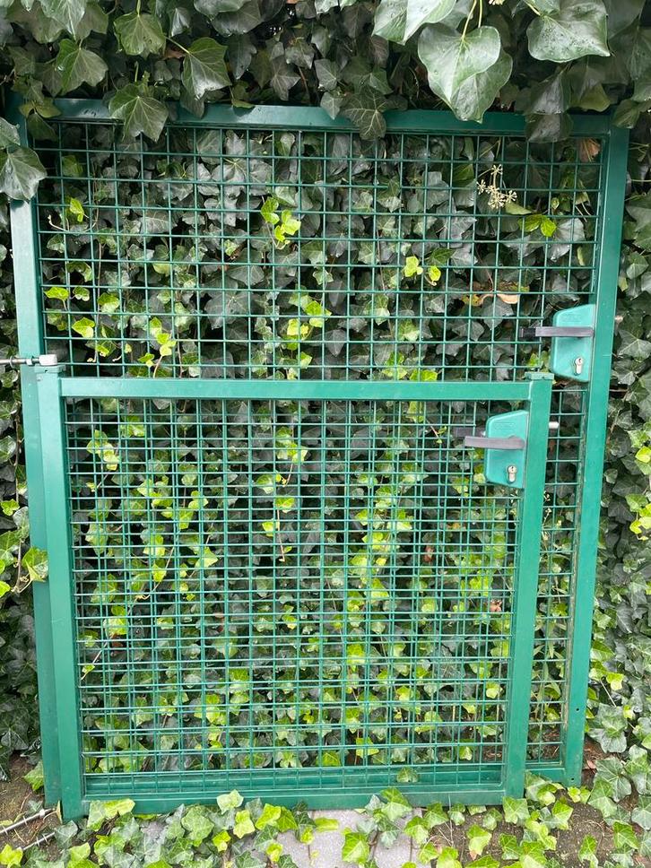 Tuinpoorten en draadafsluiting, Tuin en Terras, Tuinpoorten, Gebruikt, Draaipoort, Staal, Ophalen