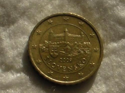10 cents Slovaquie 2009 (195), Timbres & Monnaies, Monnaies | Europe | Monnaies euro, Monnaie en vrac, 20 centimes, Slovaquie