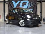 Fiat 500c 1.2 benzine airco, Auto's, Euro 5, Beige, Zwart, Leder
