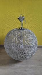 Suspension luminaire sphère en fils de fer, Enlèvement, Comme neuf, 50 à 75 cm