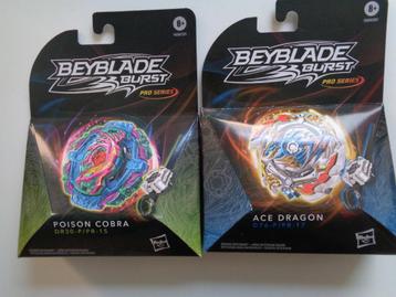 Beyblade burst poison cobra + ace dragon beschikbaar voor biedingen