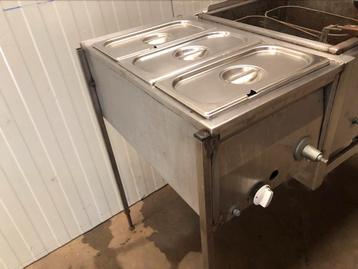 Friteuse met bain-marie  beschikbaar voor biedingen