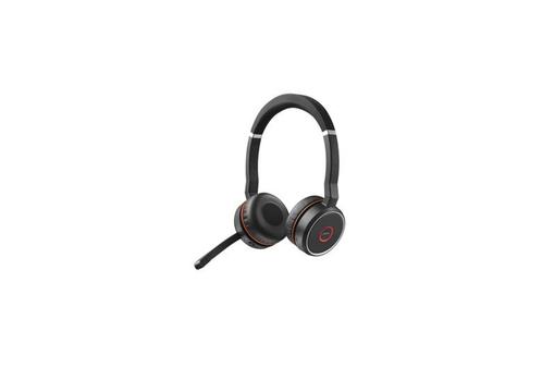 Jabra Evolve 75 Headset Draadloos twv €200,-, Informatique & Logiciels, Casques micro