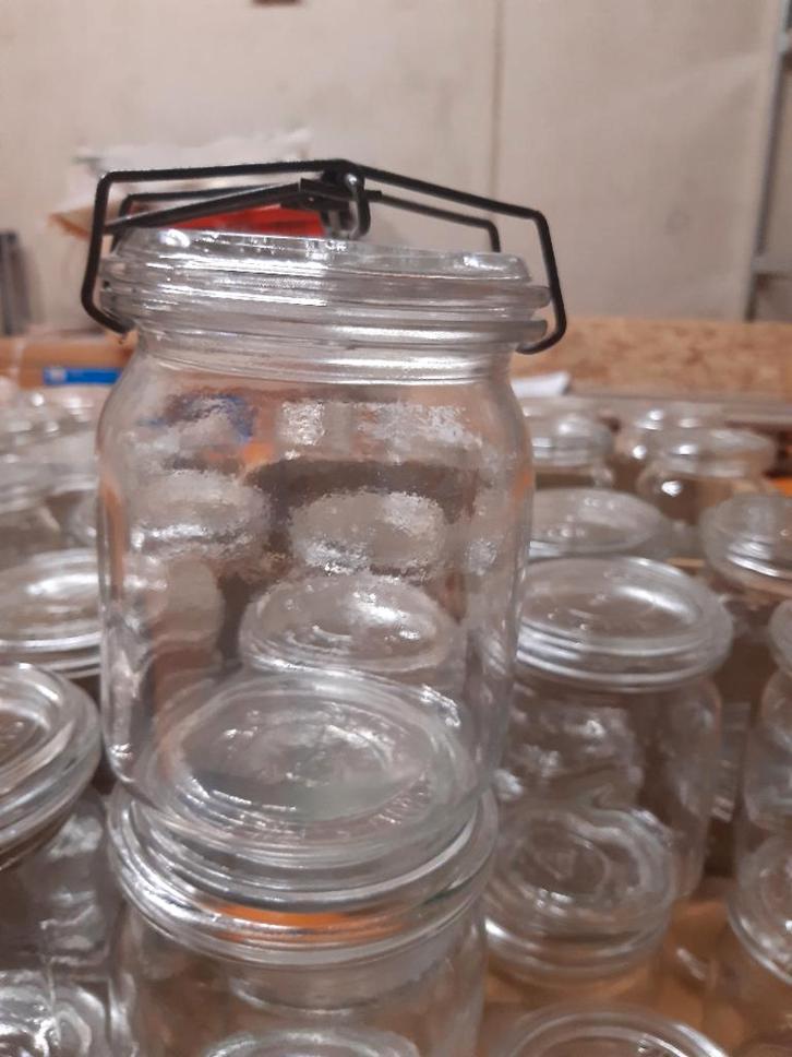 Weckpotten/inmaakpotten/losse deksels/losse beugels, Maison & Meubles, Cuisine | Ustensiles de cuisine, Comme neuf, Enlèvement