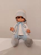 Vintage pop babymeisje L 31 cm met originele outfit uit 1985, Ophalen, Zo goed als nieuw, Babypop