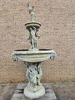 Bronzen fontein met zeer veel figuren 2,70 M lees zoekertje, Tuin en Terras, Waterpartijen en Fonteinen, Overige materialen, Ophalen of Verzenden