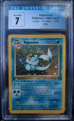 Vaporeon Nederlands jungle first edition CGC 7, Ophalen of Verzenden, Zo goed als nieuw