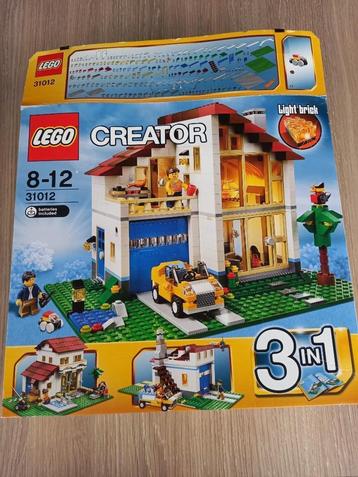 Lego Creator 31012 – Familiehuis 3in1  disponible aux enchères