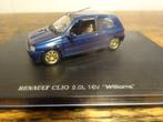 Renault Clio 2.0L 16V Williams 1:43., Hobby & Loisirs créatifs, Voitures miniatures | 1:43, Comme neuf, Universal Hobbies, Enlèvement