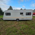 Caravan Knaus 7m stacaravan camping werfkeet bouw woonwagen, Caravans en Kamperen, Bedrijf, Rondzit, Knaus