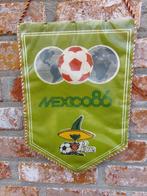 WK Mexico 1986 prachtige originele vintage vaandel vlag, Verzamelen, Ophalen of Verzenden, Vaantje of Sjaal