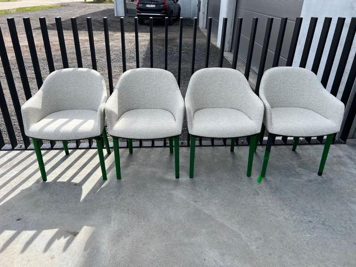 Vitra softshell stoelen, 4x, showroommodellen, Huis en Inrichting, Stoelen, Nieuw, Vijf, Zes of meer stoelen, Kunststof, Verzenden