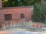 Lot de 13 verres à bière anciens, Tuin en Terras, Overkappingen, Ophalen of Verzenden, Gebruikt