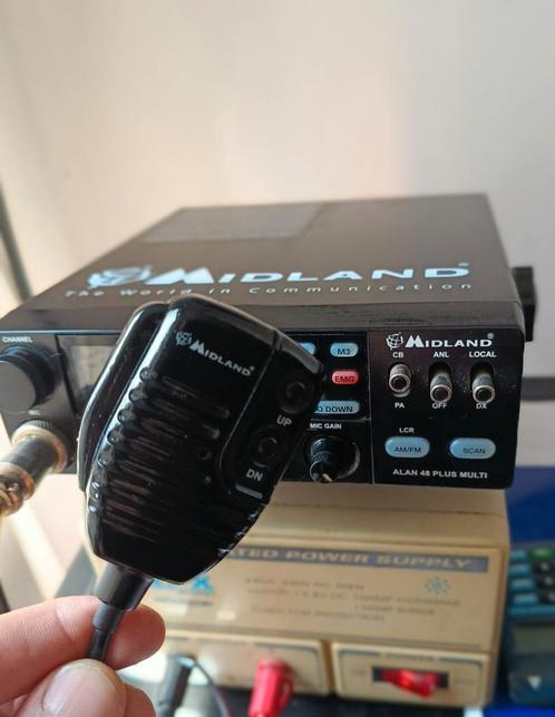 CB radio Alan 48 Plus MULTI  externe s meter aansluiting, Telecommunicatie, Zenders en Ontvangers, Zo goed als nieuw, Ophalen