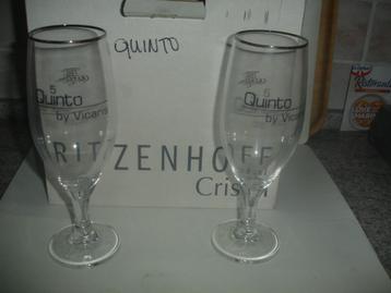 Bierglas Quinto, 33cl, brij. Dilewijns - Vicaris beschikbaar voor biedingen