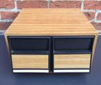 Eighties 1980s CD opbergkist / storage drawer 40 CD's, Ophalen of Verzenden, Audio en Video