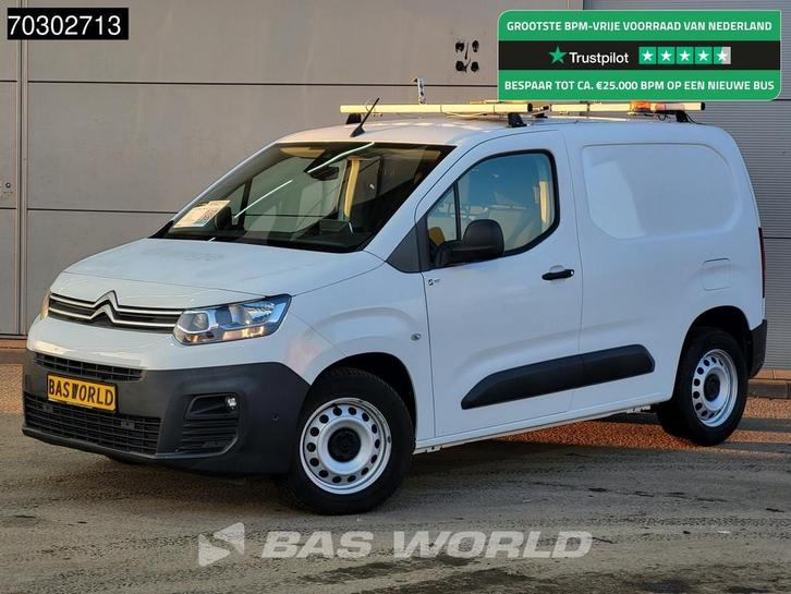Citroën Berlingo 130pk Emissievrij Automaat Benzine L1H1 Na, Auto's, Bestelwagens en Lichte vracht, Bedrijf, Te koop, Airconditioning