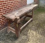 Antieke vintage houten werkbank, Doe-het-zelf en Bouw, Ophalen, Gebruikt