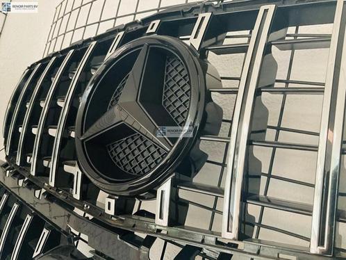 GRIL LOGO STER ZWART MERCEDES A Klasse W176 C W205 CLA W117, Auto-onderdelen, Overige Auto-onderdelen, Gebruikt, 6 maanden garantie