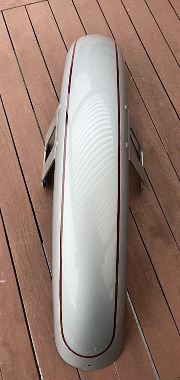 Harley spatbord 21" voor EVO & TWINCAM grijs/ rode bies  beschikbaar voor biedingen