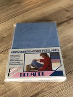 " Splinternieuw " hoeslaken / badstof voor matras tot 1,40 M, Blauw, Hoeslaken of Sloop, Ophalen of Verzenden, Nieuw