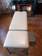 Onderzoekstafel of massagetafel voor medische sector+bankje, Ophalen, Gebruikt