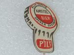 SP2076 Speldje Amstel bier Flip-topper Opener overbodig Pils, Verzamelen, Speldjes, Pins en Buttons, Ophalen of Verzenden, Gebruikt