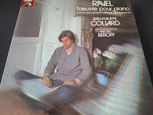 Ravel / Collard - L'Œuvre Pour Piano Box 3 x Lp's Vinyl, Cd's en Dvd's, Vinyl | Klassiek, Gebruikt, Classicisme, Kamermuziek, 12 inch
