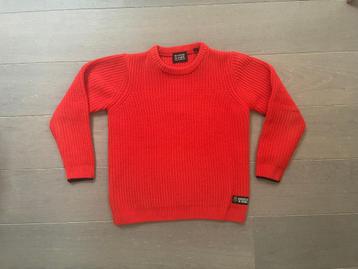 Rode gebreide trui van Scotch&Soda (maat 12 jaar / 152) beschikbaar voor biedingen