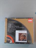 Boîte de 2 CD. Mahler/R. Strauss. (EMI, Klemperer, Remasteri, CD & DVD, CD | Classique, Comme neuf, Enlèvement ou Envoi