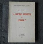 La politique religieuse de Léopold Ier (A. Simon), Ophalen of Verzenden, Gelezen