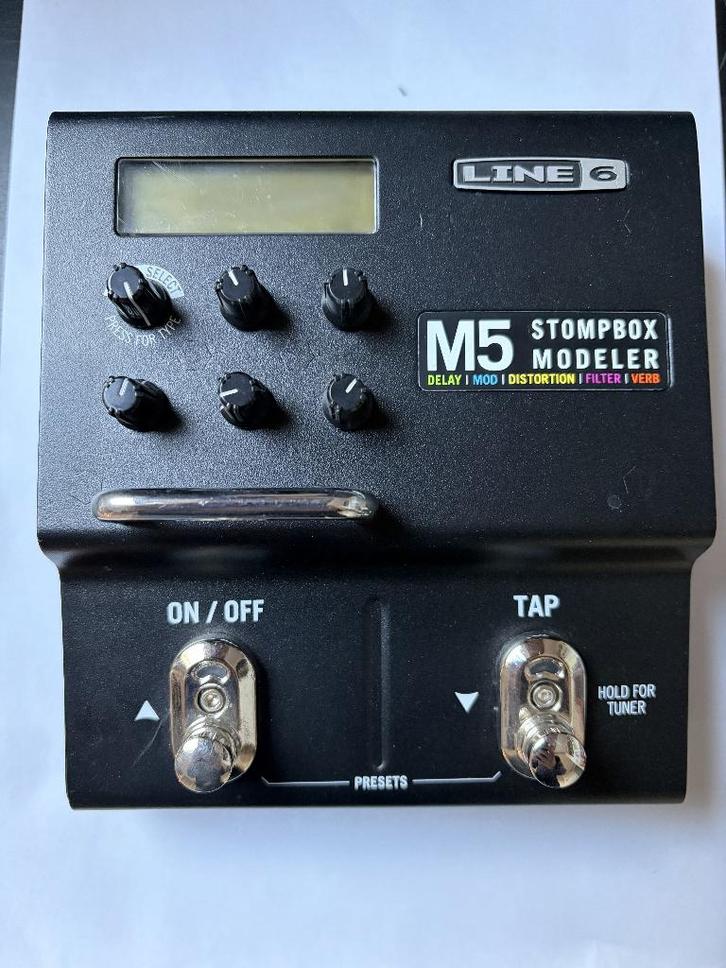 LINE 6 M5 STOMPBOX MODELER, Muziek en Instrumenten, Effecten, Zo goed als nieuw, Multi-effect, Ophalen