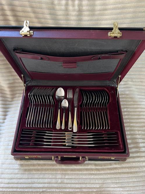 Vintage bestekset 70 st (Nivella, nieuw!), Antiek en Kunst, Antiek | Bestek, Ophalen
