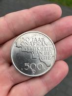 Pièce belge en argent de 500 francs 1830-1980 ! !, Enlèvement ou Envoi, Argent, Monnaie en vrac, Argent