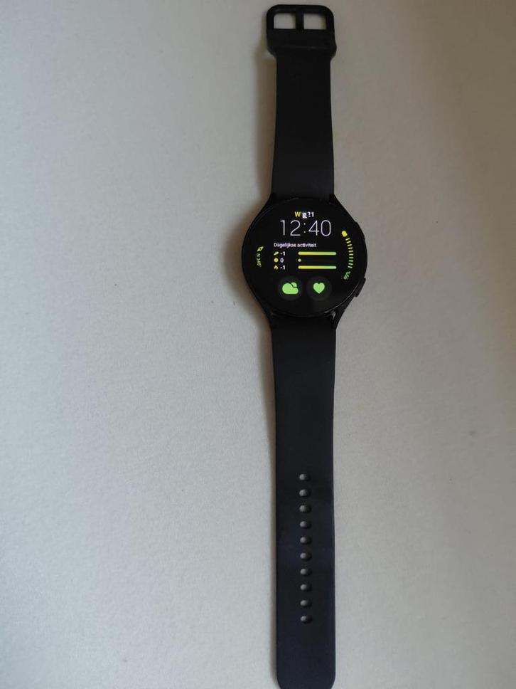 Samsung Galaxy watch 5, Handtassen en Accessoires, Smartwatches, Zo goed als nieuw, Android, Zwart, Afstand, Calorieverbanding