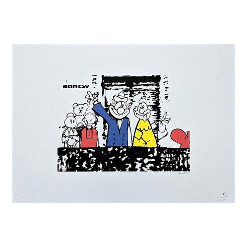 Banksy - Royal Family, Antiek en Kunst, Kunst | Litho's en Zeefdrukken, Ophalen of Verzenden