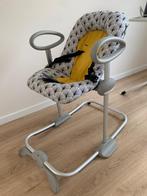 Chaise Haute Béaba Up & Down - Modèle Yellow Palm Tree, Kinderen en Baby's, Wipstoeltjes, Ophalen, Zo goed als nieuw, Verstelbaar