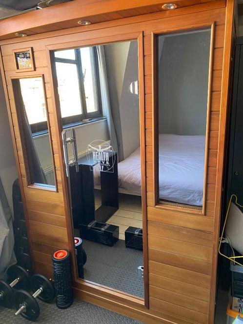 Infrarood sauna 3pers., Sport en Fitness, Sauna, Zo goed als nieuw, Complete sauna, Infrarood, Ophalen