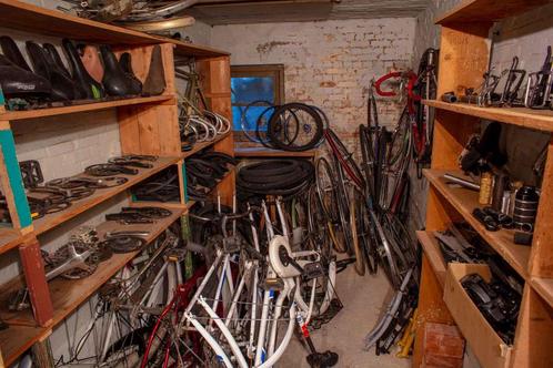 Groot lot fietsen en onderdelen veel frames en wielen! Set, Fietsen en Brommers, Fietsonderdelen, Frame, Ophalen