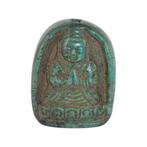Bouddha Turquoise du Début du 20e Siècle Chine