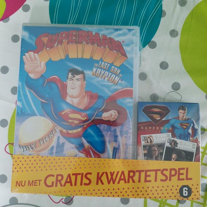 SUPERMAN DVD*THE LAST SON OF KRYPTON" NEW COLLECTOR, Cd's en Dvd's, Dvd's | Overige Dvd's, Nieuw in verpakking, Boxset, Vanaf 6 jaar