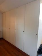 Houten inbouw kleerkasten, Huis en Inrichting, Ophalen, Gebruikt, 200 cm of meer, Met hangruimte