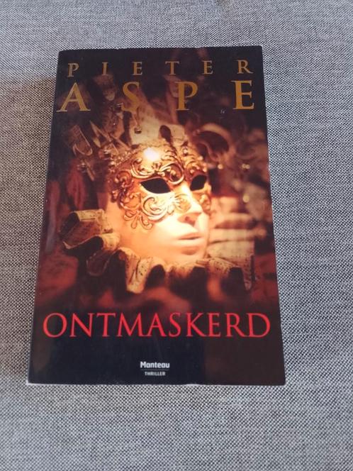 Pieter Aspe - Ontmaskerd, Boeken, Thrillers, Zo goed als nieuw, Ophalen of Verzenden